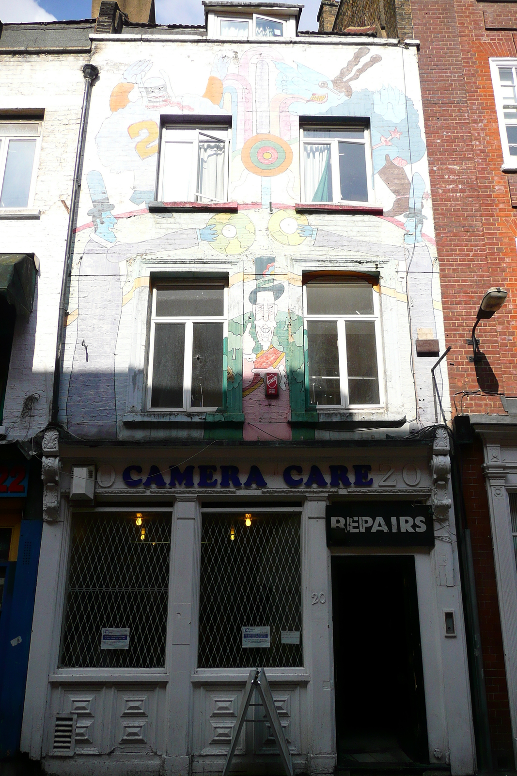 รูปถ่าย อังกฤษ(United Kingdom) ลอนดอน(London) ถนนแฮนเวย์(Hanway Street) 2007-09 0