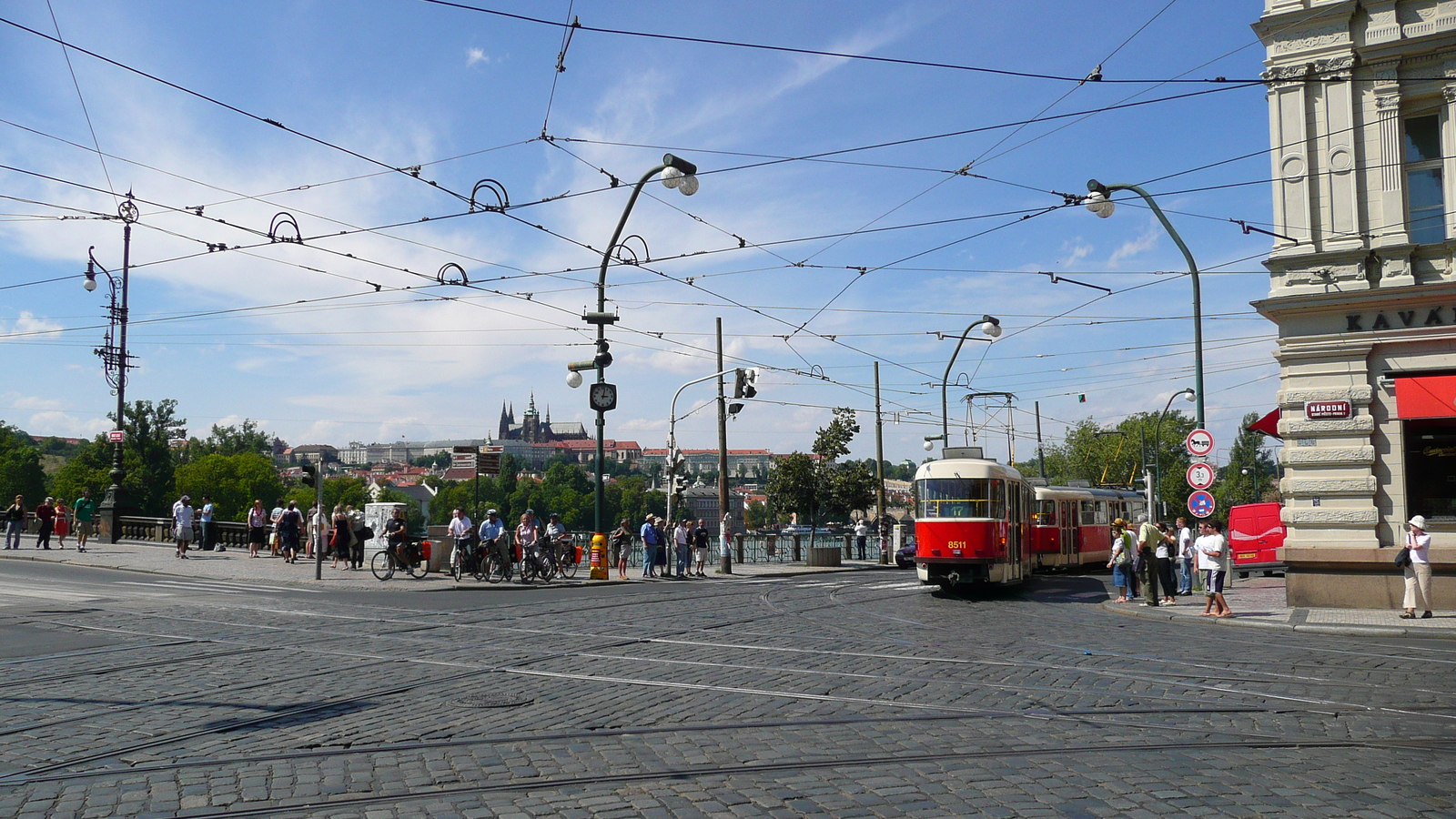 รูปถ่าย สาธารณรัฐเช็ก(Czech Republic) ปราก(Prague) แม่น้ำวัลตาวา(Vltava river) 2007-07 3