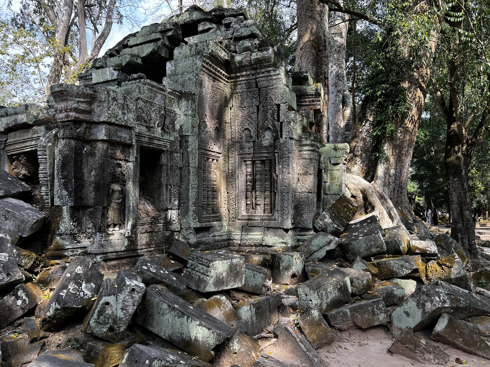 รูปถ่าย กัมพูชา(Cambodia) เสียมราฐ(Siem Reap) ปราสาทตาพรหม(Ta Prohm) 2023-01 69