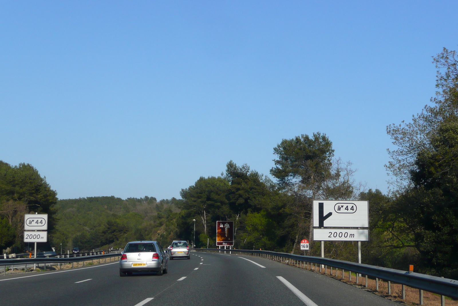 รูปถ่าย ฝรั่งเศส(France) เฟรนช์ริวิเอรา(French Riviera) ถนนจากคานส์ไปกาญ(Cannes to Cagnes road) 2008-03 8
