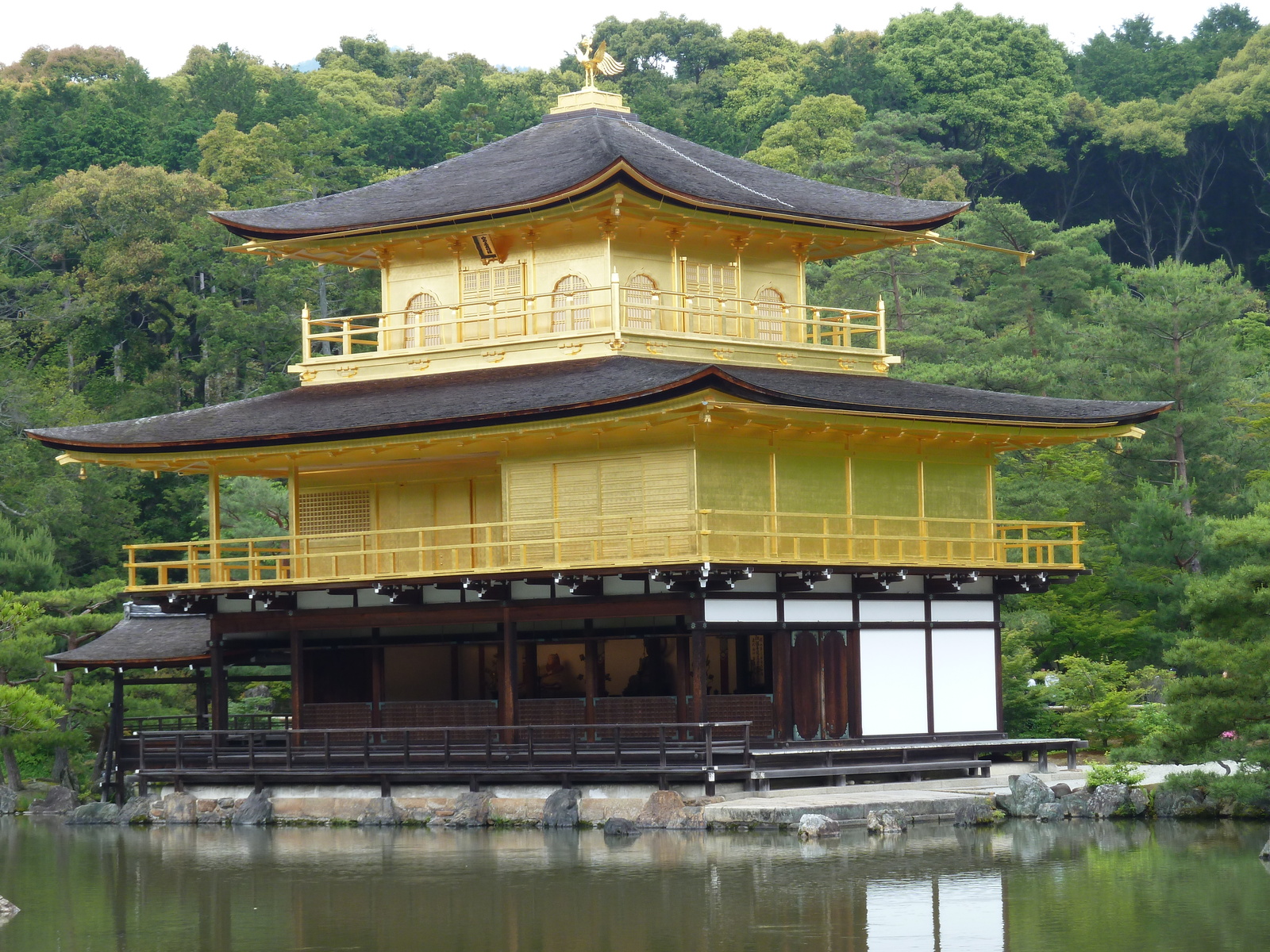 รูปถ่าย ญี่ปุ่น(Japan) เกียวโต(Kyoto) วัดคินกะกุจิ (ศาลาทอง)(Kinkakuji Temple(Golden Pavilion)) 2010-06 1
