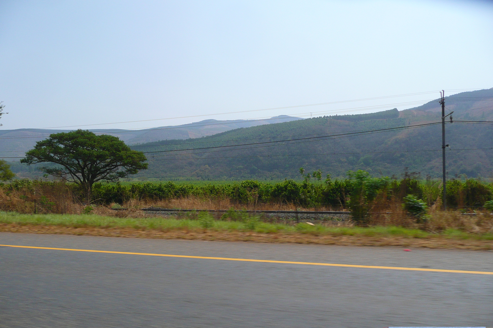 รูปถ่าย แอฟริกาใต้(South Africa) ถนนจากเนลสปรุตไปโจฮันเนสเบิร์ก(Nelspruit to Johannesburg road) 2008-09 6