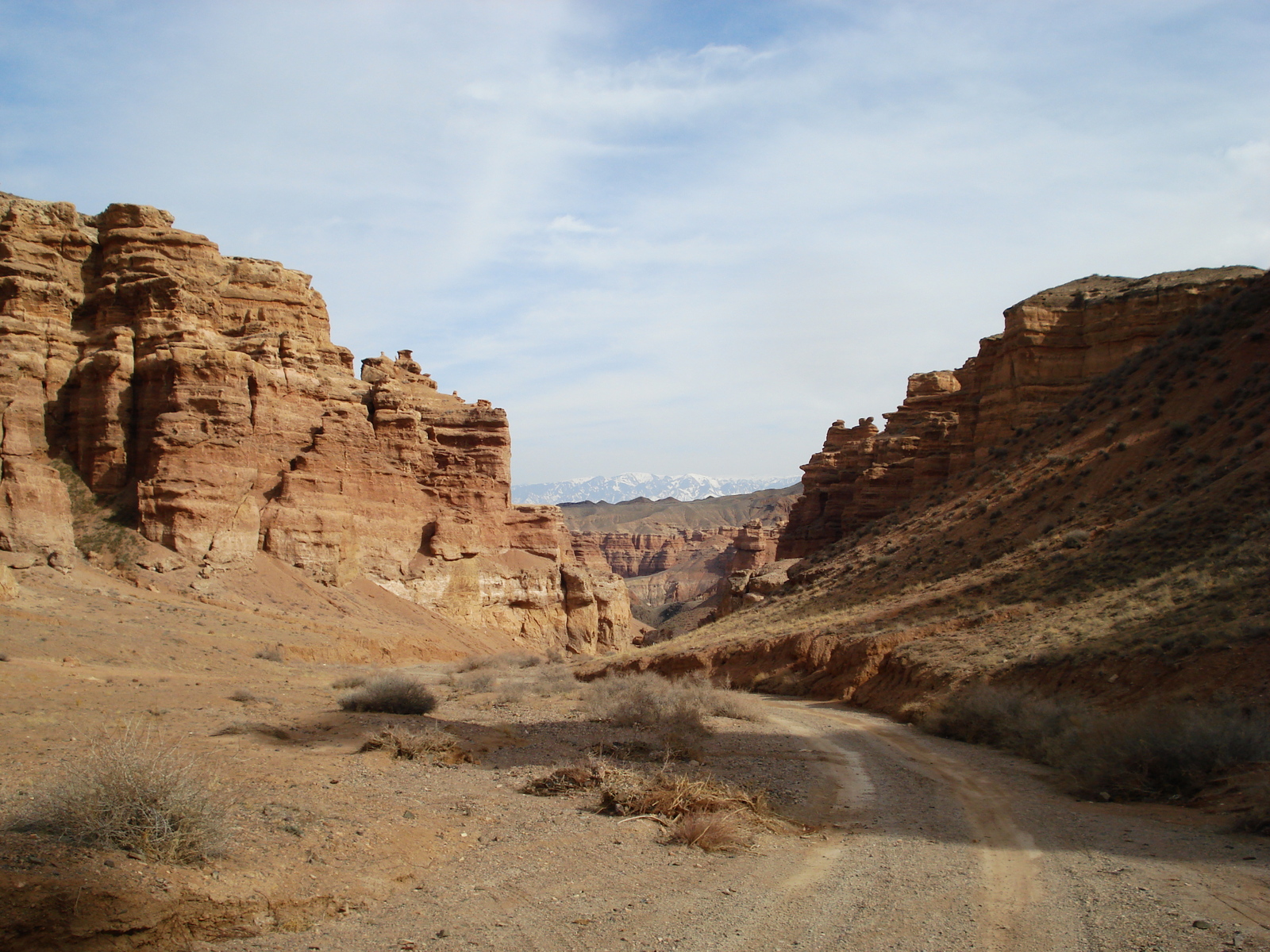 รูปถ่าย คาซัคสถาน(Kazakhstan) หุบผาชารึน(Charyn Canyon) 2007-03 172