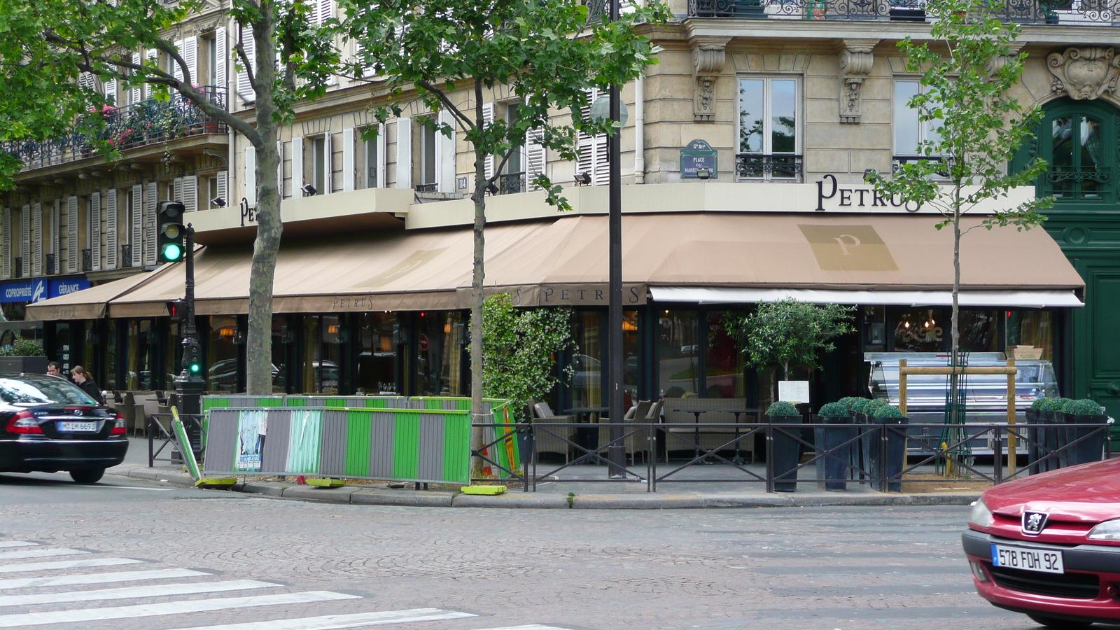 รูปถ่าย ฝรั่งเศส(France) ปารีส(Paris) คุ้มที่ 17 (17th Arrondissement) จัตุรัสแปแรร์(Place Pereire) 2007-05 29
