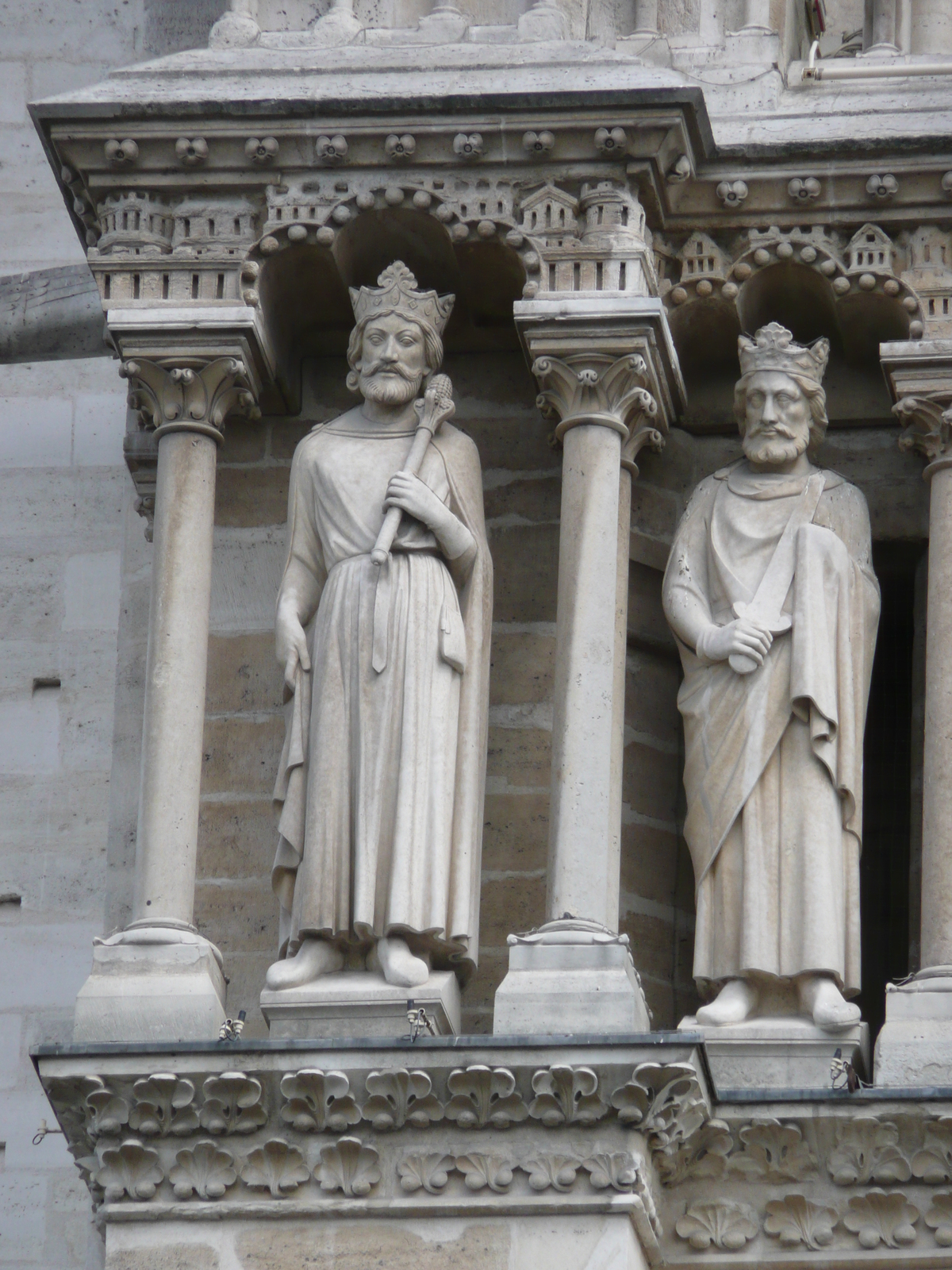 รูปถ่าย ฝรั่งเศส(France) ปารีส(Paris) มหาวิหารน็อทร์-ดาม(Notre Dame) 2007-05 17