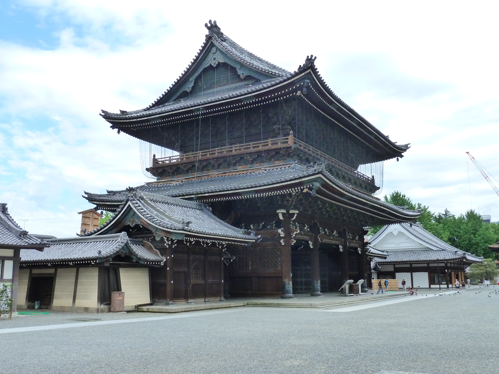 รูปถ่าย ญี่ปุ่น(Japan) เกียวโต(Kyoto) วัดฮิงาชิฮงกันจิ(Higashi Honganji Temple) 2010-06 10