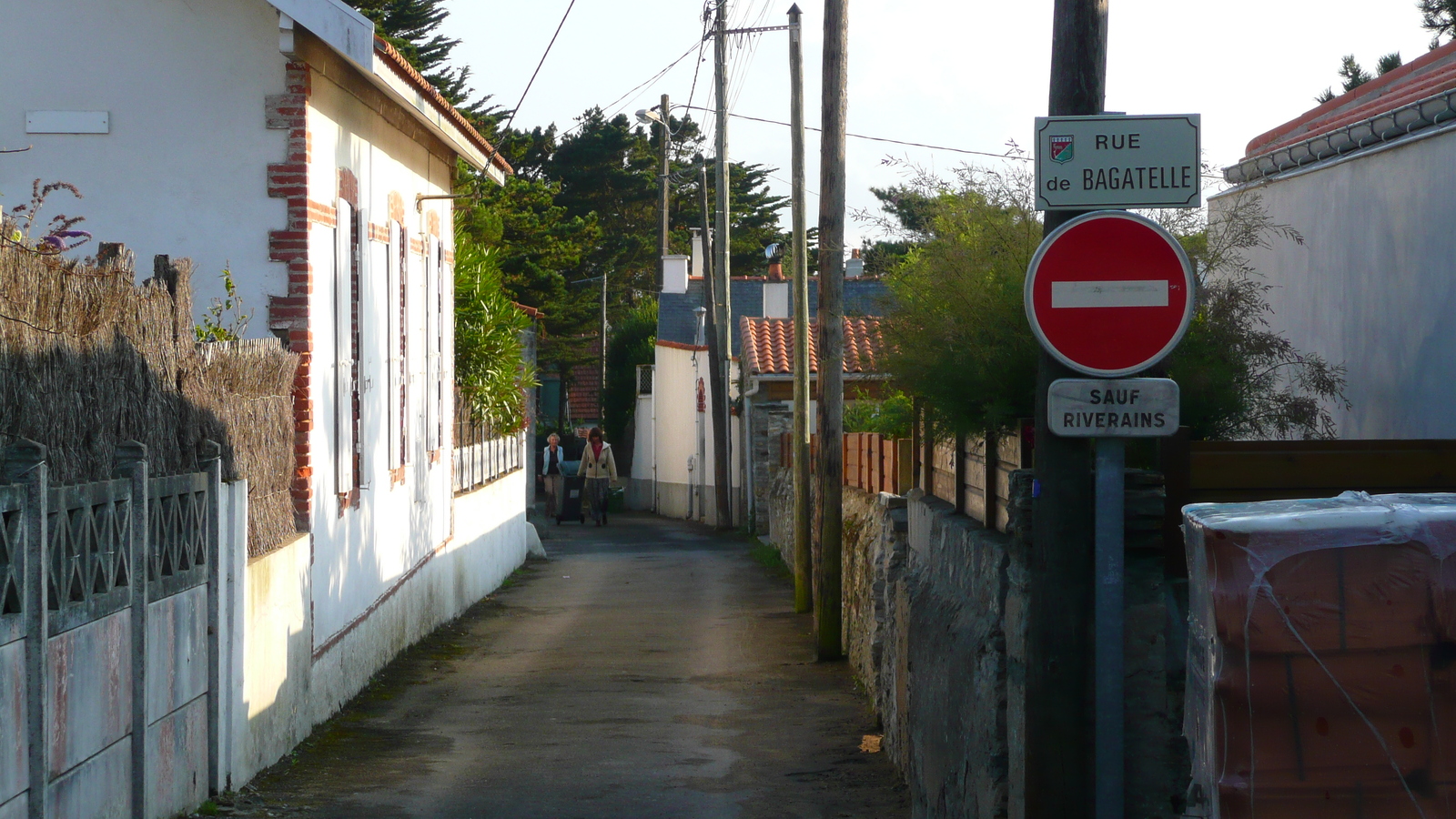 รูปถ่าย ฝรั่งเศส(France) เพรฟาย(Prefailles) ตรอกซอกซอยในเปรฟาย(Ruelles de Prefailles) 2007-07 10