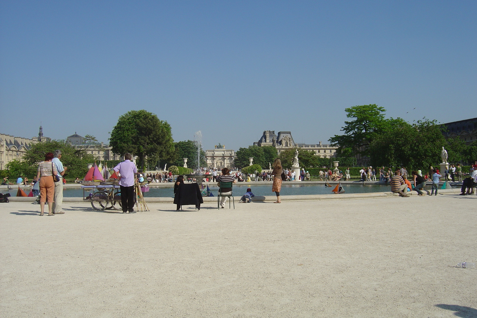 รูปถ่าย ฝรั่งเศส(France) ปารีส(Paris) สวนตุยเลอรี(Garden of Tuileries) 2007-05 264