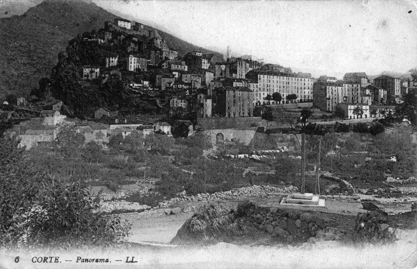 รูปถ่าย ฝรั่งเศส(France) คอร์สิคา(Corsica) โปสการ์ดเก่า(Old Postcards) 1900-01 242