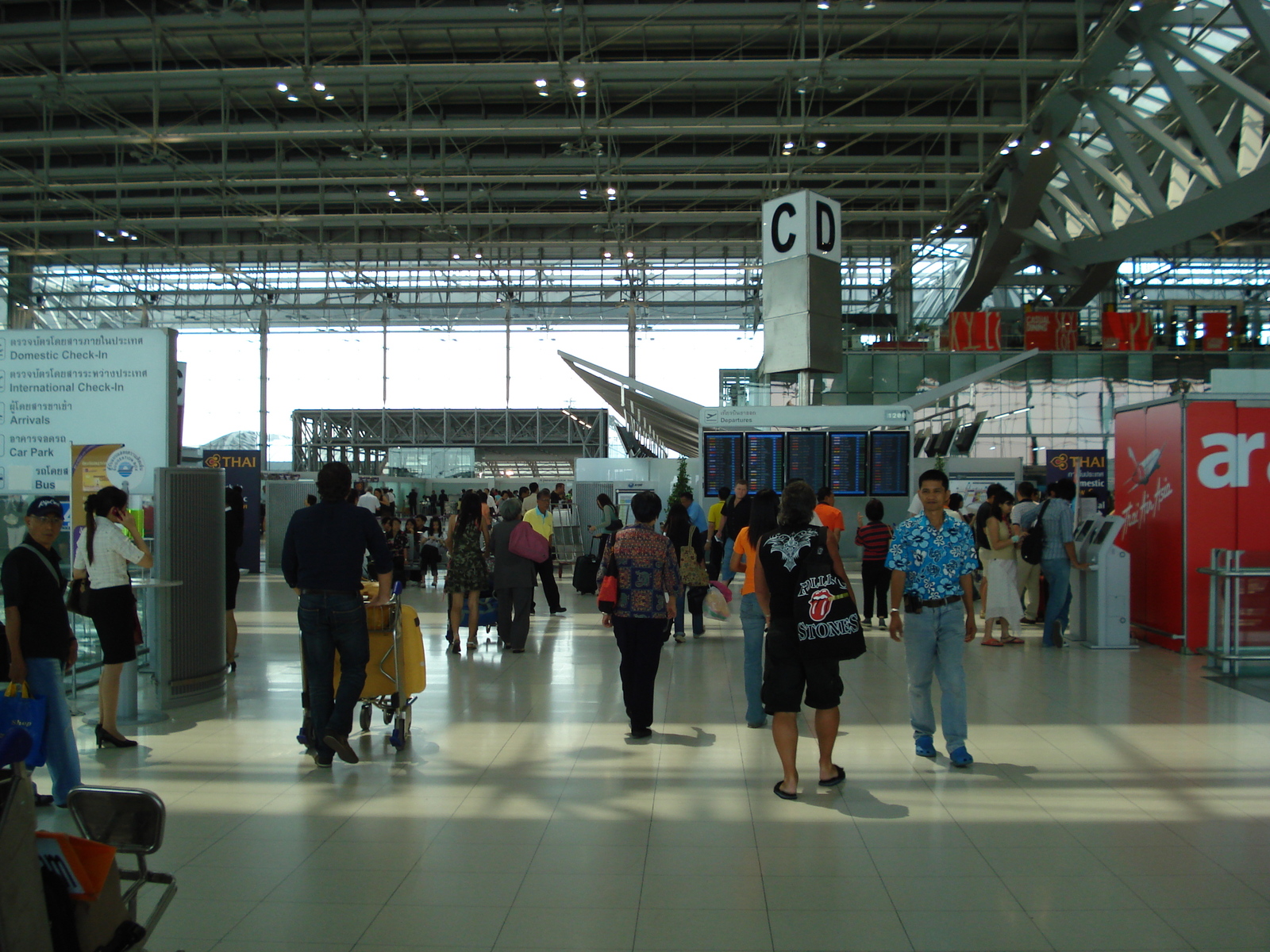 รูปถ่าย ไทย(Thailand) กรุงเทพมหานคร(Bangkok) ท่าอากาศยานสุวรรณภูมิ(Suvarnabhumi Airport) 2007-02 61