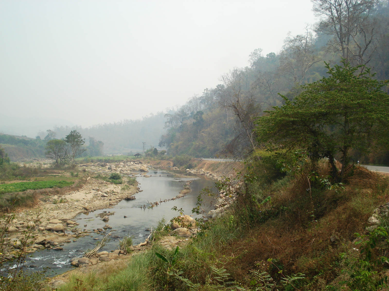 รูปถ่าย ไทย(Thailand) ถนนจากปางมะผ้าไปปาย(Pang Mapha to Pai road) 2007-02 23