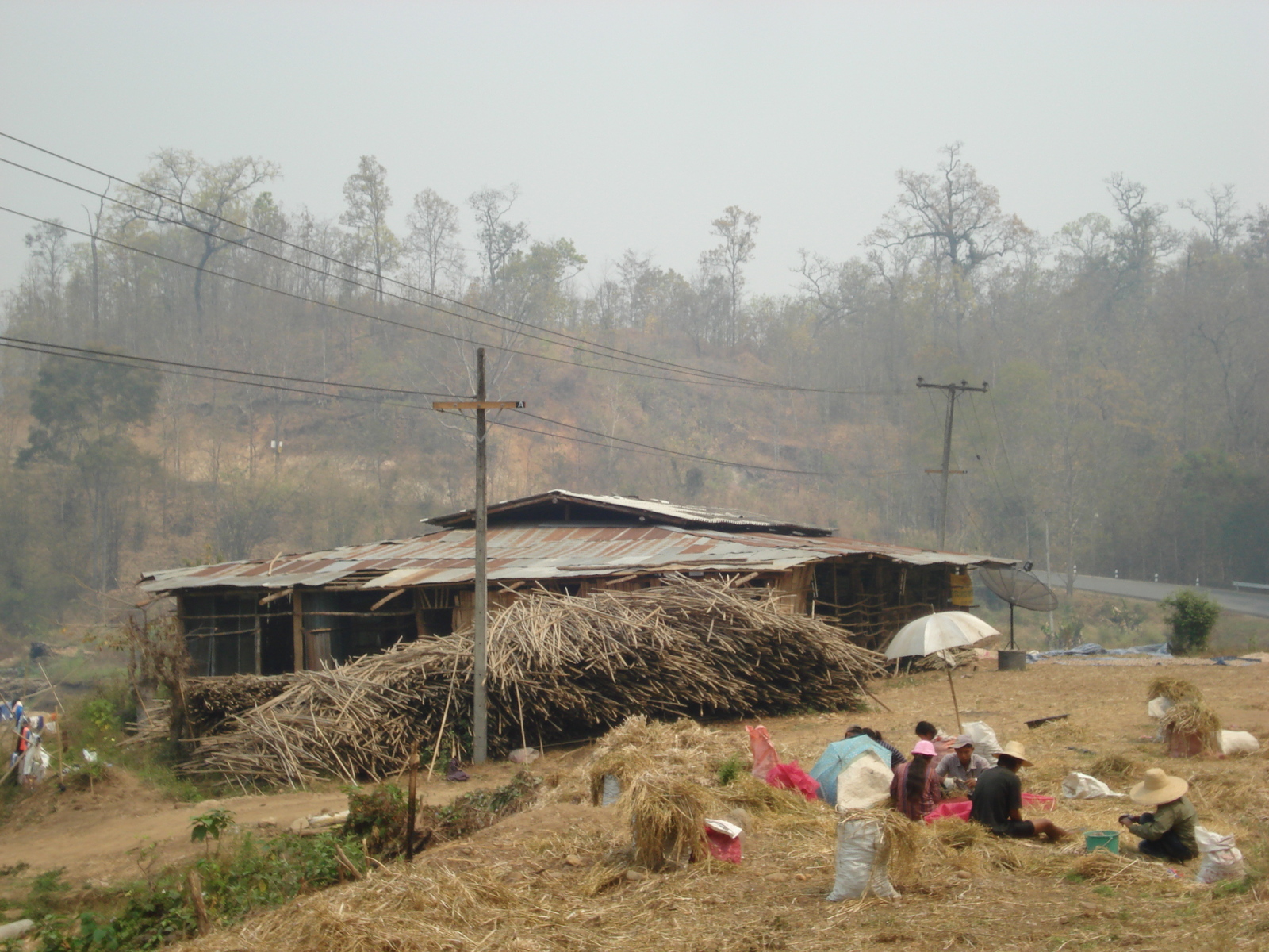 รูปถ่าย ไทย(Thailand) ถนนจากปางมะผ้าไปปาย(Pang Mapha to Pai road) 2007-02 16