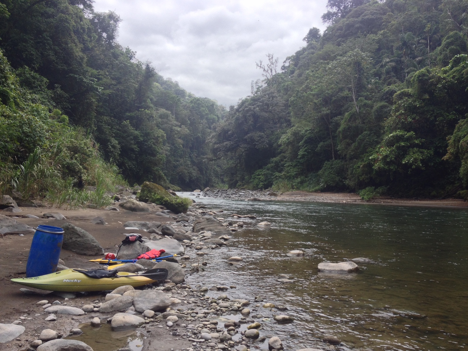 รูปถ่าย คอสตาริกา(Costa Rica) แม่น้ำปากัวเร(Pacuare River) 2015-03 42