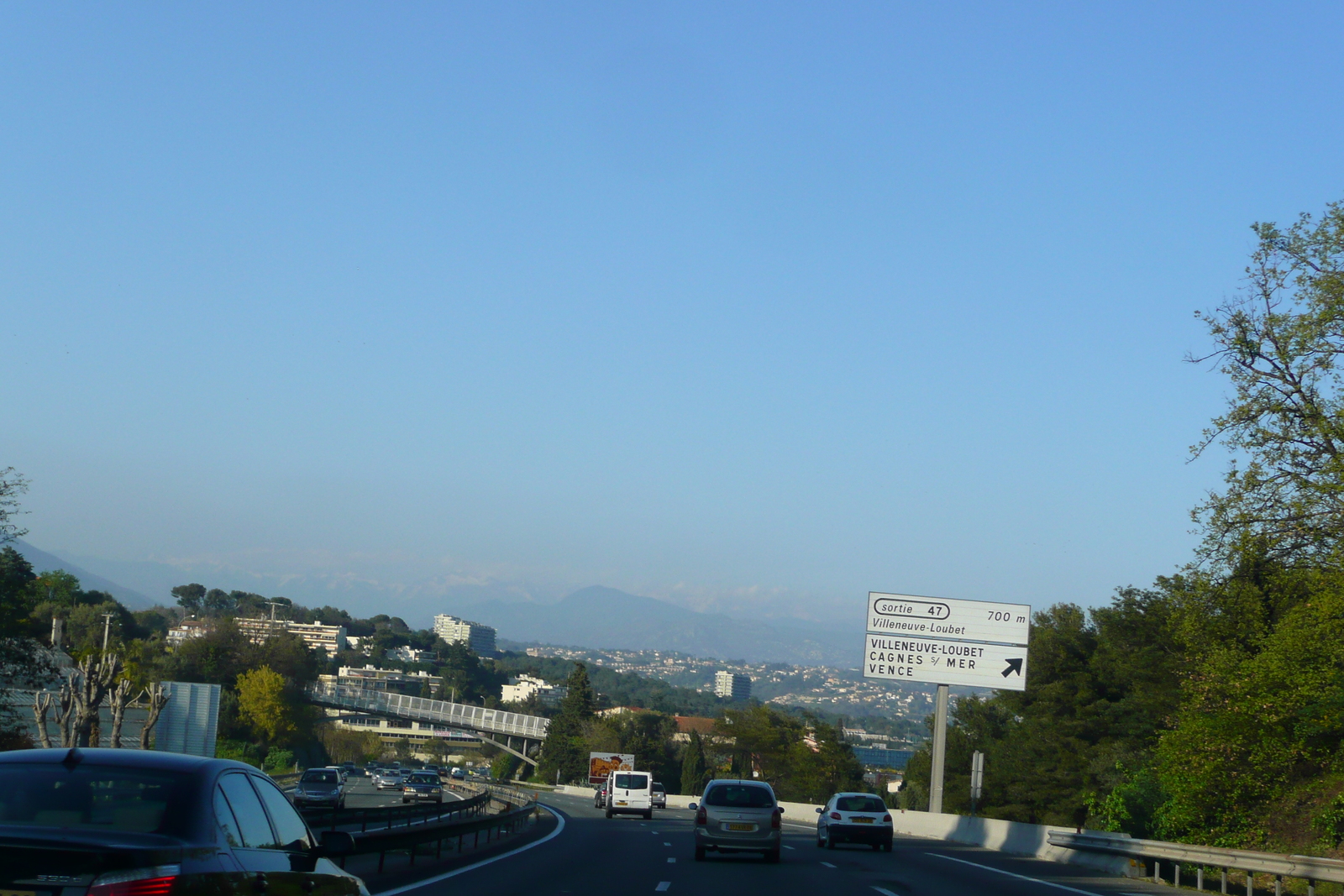 รูปถ่าย ฝรั่งเศส(France) เฟรนช์ริวิเอรา(French Riviera) ถนนจากคานส์ไปกาญ(Cannes to Cagnes road) 2008-03 7