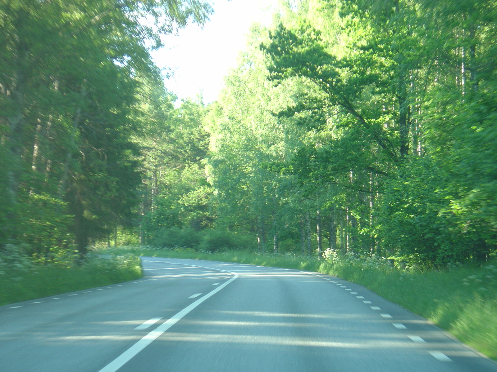 รูปถ่าย สวีเดน(Sweden) ถนนจากซิกทูนาไปอุปซอลา(Sigtuna to Uppsala road) 2005-06 6