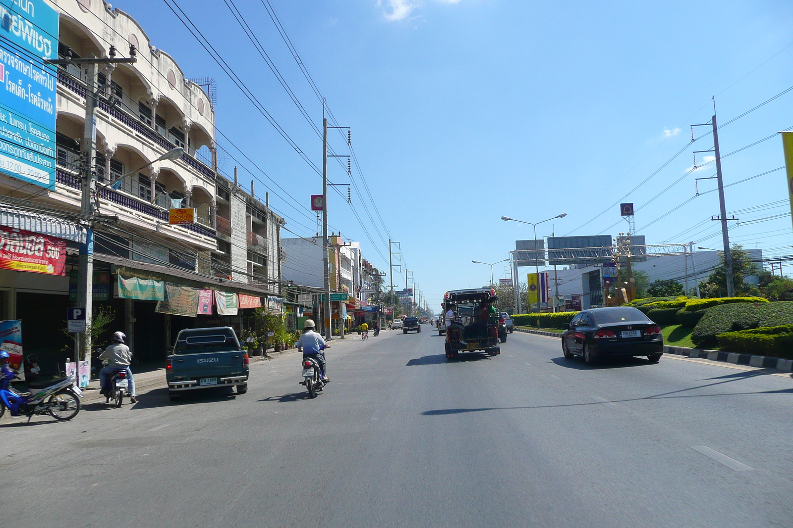 รูปถ่าย ไทย(Thailand) ถนนจากพัทยาไปเกาะเสม็ด(Pattaya to Ko Samet road) 2008-12 117