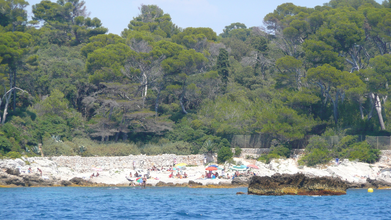 รูปถ่าย ฝรั่งเศส(France) แหลมอ็องตีบ(Cap d'Antibes) อ่าวลาการูป(Anse de la garoupe) 2007-07 29
