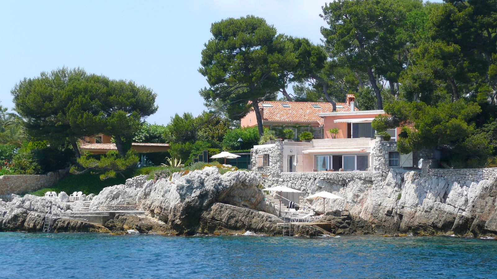 รูปถ่าย ฝรั่งเศส(France) แหลมอ็องตีบ(Cap d'Antibes) อ่าวลาร์ฌ็องโฟ(Anse de l'Argent Faux) 2007-07 51