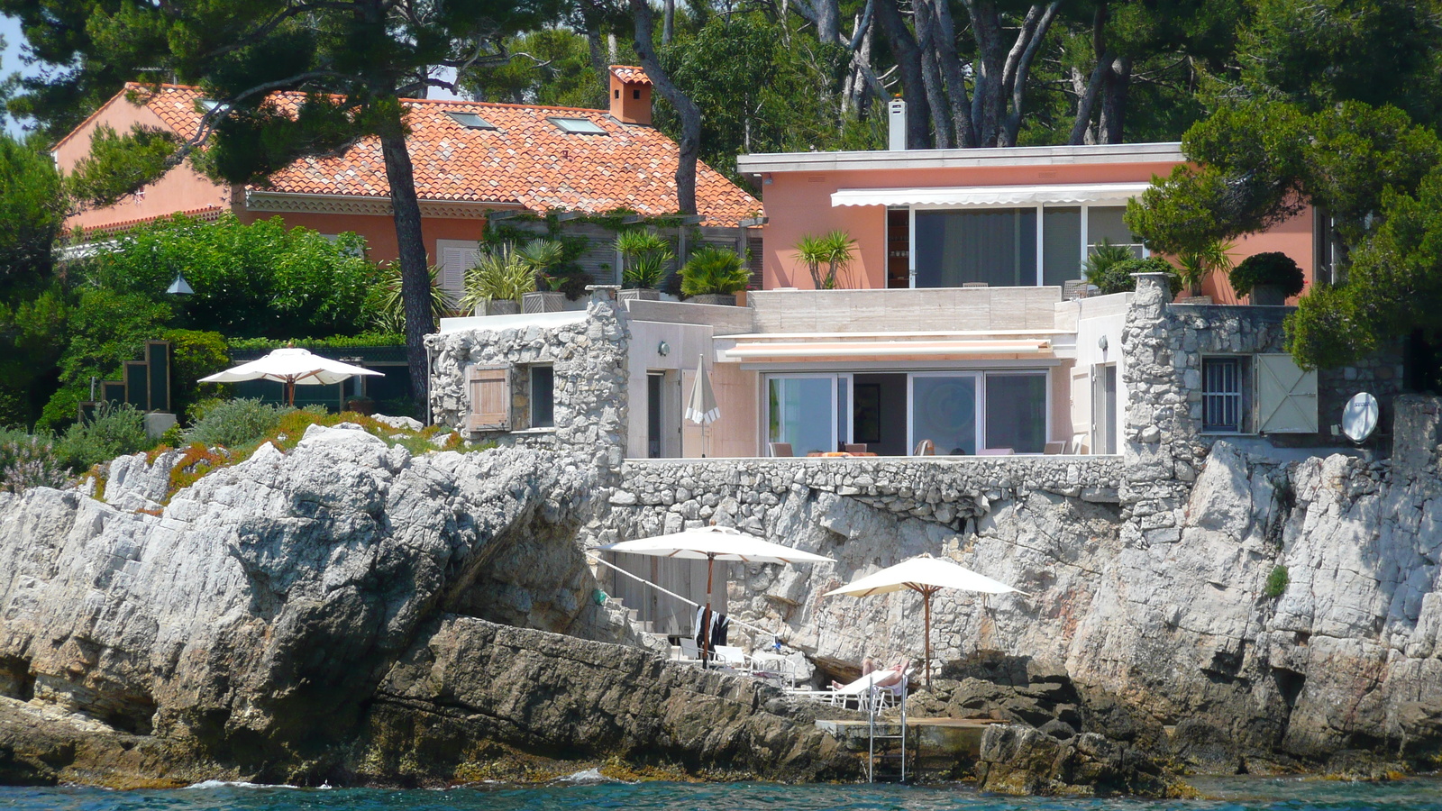 รูปถ่าย ฝรั่งเศส(France) แหลมอ็องตีบ(Cap d'Antibes) อ่าวลาร์ฌ็องโฟ(Anse de l'Argent Faux) 2007-07 60