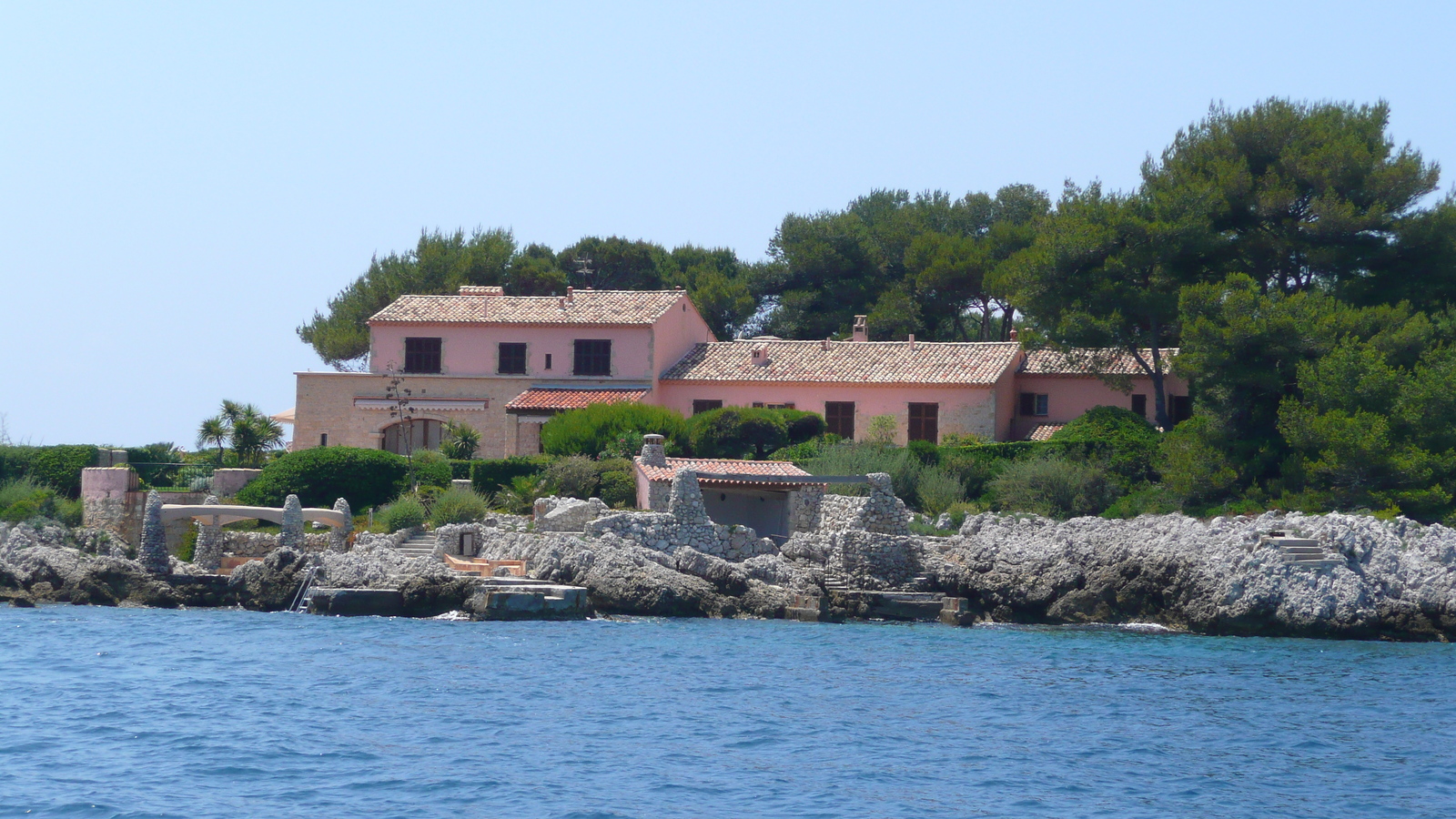 รูปถ่าย ฝรั่งเศส(France) แหลมอ็องตีบ(Cap d'Antibes) แหลมลีแล็ต(Pointe de l'Ilette) 2007-07 5