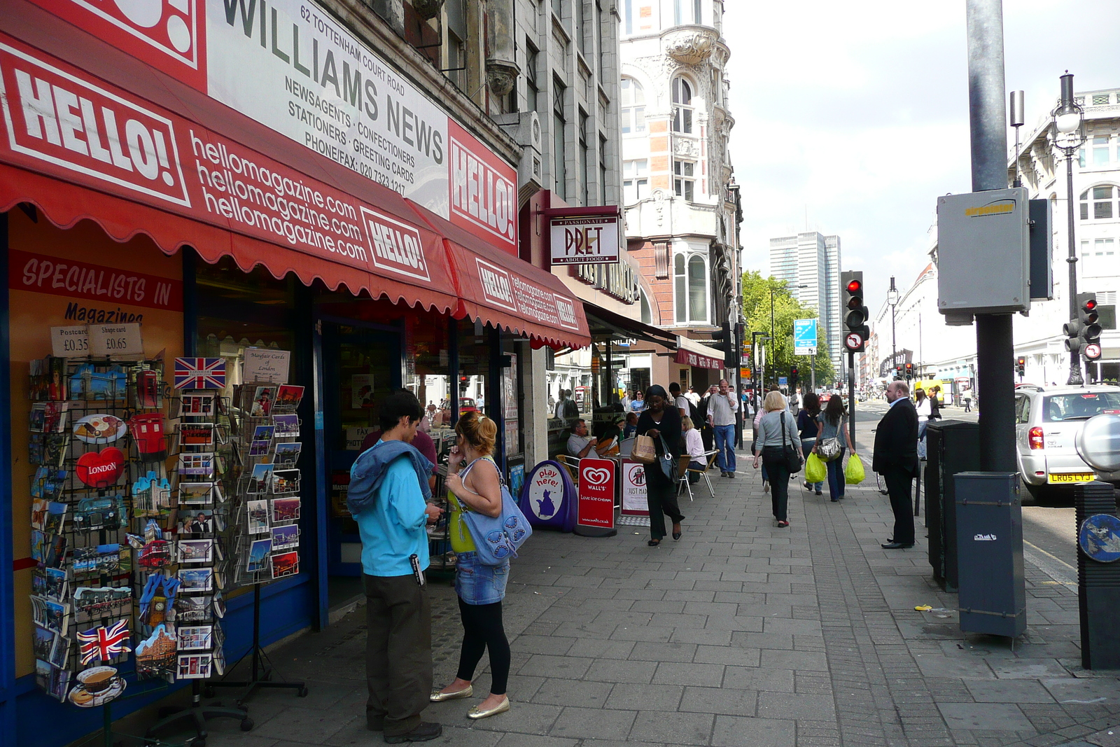 รูปถ่าย อังกฤษ(United Kingdom) ลอนดอน(London) ถนนท็อตแนมคอร์ต(Tottenham Court Road) 2007-09 82