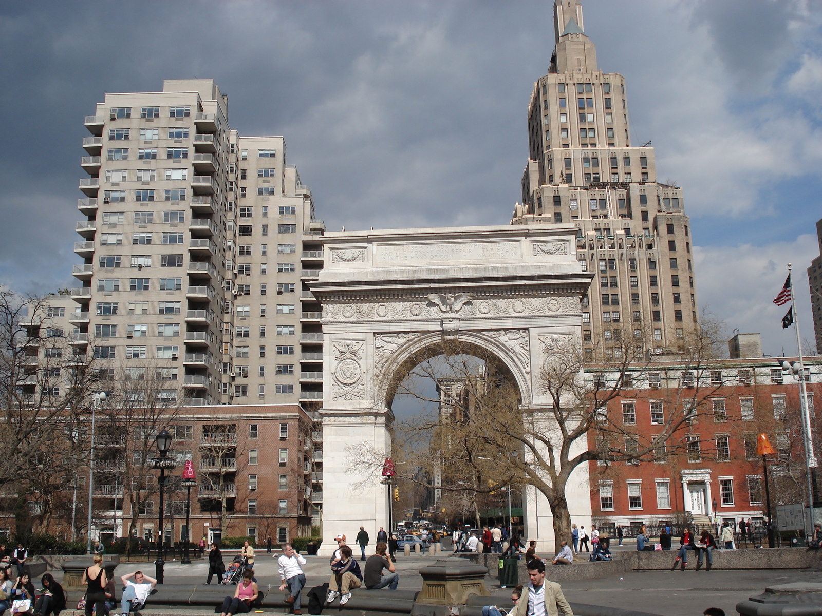 รูปถ่าย สหรัฐอเมริกา(United States) นิวยอร์ก(New York) วอชิงตันสแควร์(Washington Square) 2006-03 10