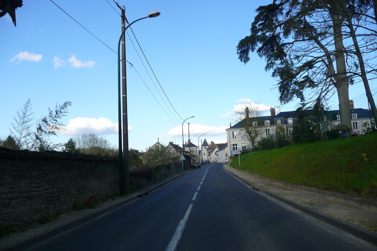 รูปถ่าย ฝรั่งเศส(France) อ็องบวซ(Amboise) ถนนจากอ็องบวซไปบลัว(Amboise to blois road) 2008-04 33