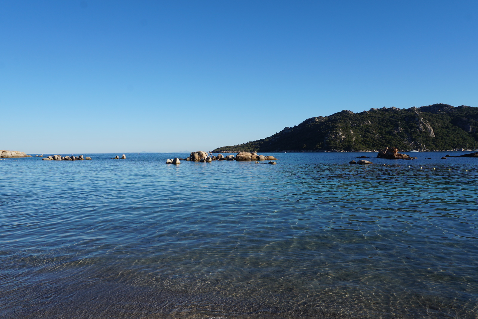 รูปถ่าย ฝรั่งเศส(France) คอร์สิคา(Corsica) หาดซันตาจูเลีย(Santa Giulia Beach) 2017-07 49