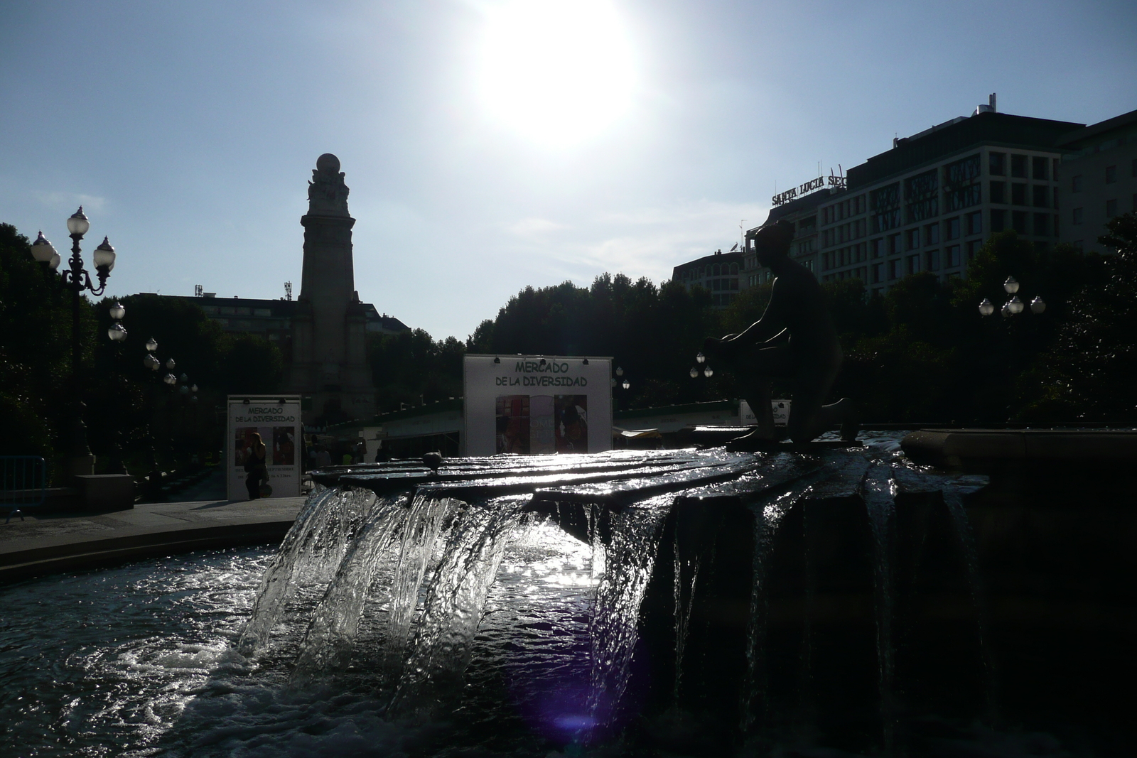 รูปถ่าย สเปน(Spain) มาดริค(Madrid) จัตุรัสเอสปัญญา(Plaza de Espana) 2007-09 89