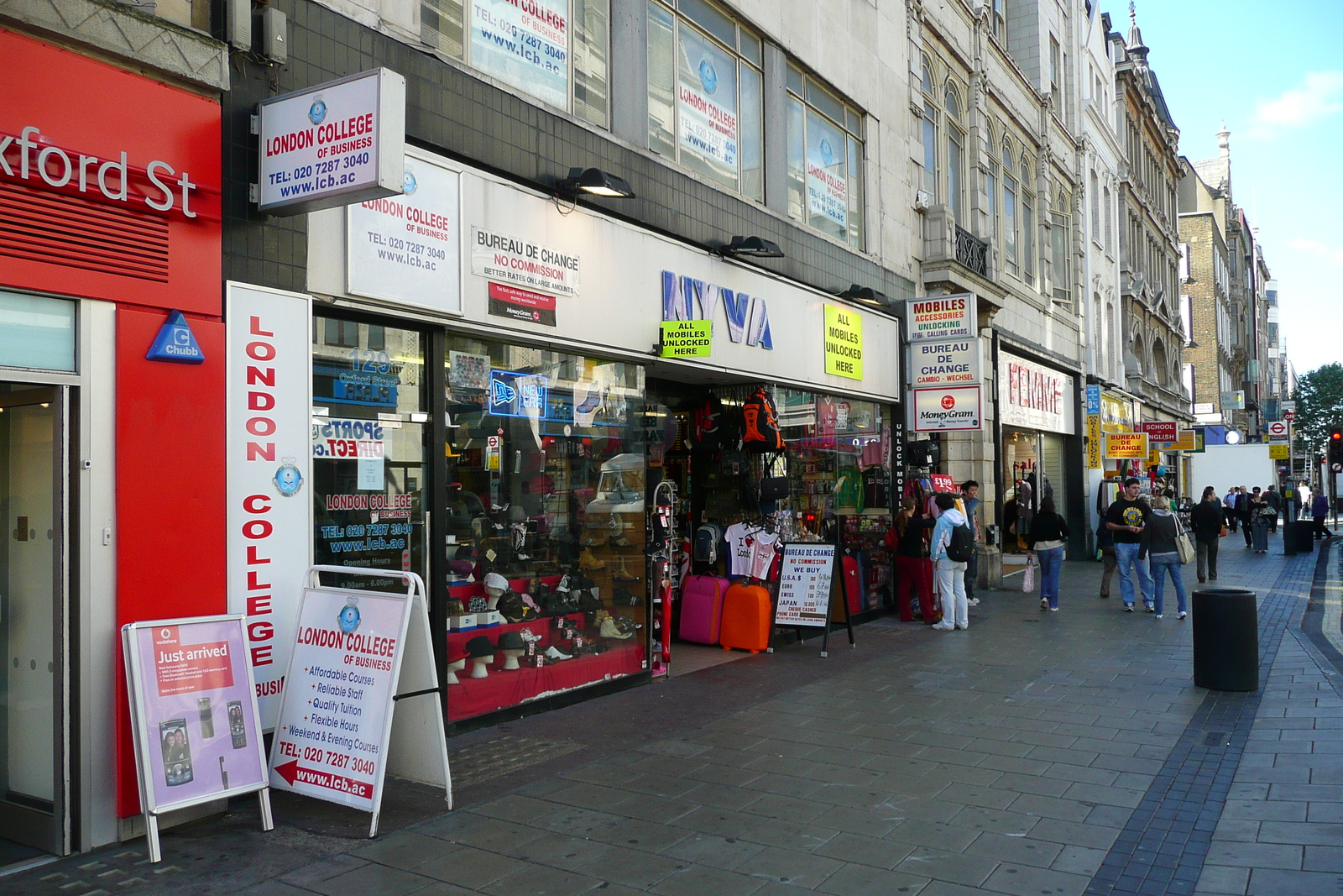 รูปถ่าย อังกฤษ(United Kingdom) ลอนดอน(London) ถนนออกซ์ฟอร์ด(Oxford Street) 2007-09 120