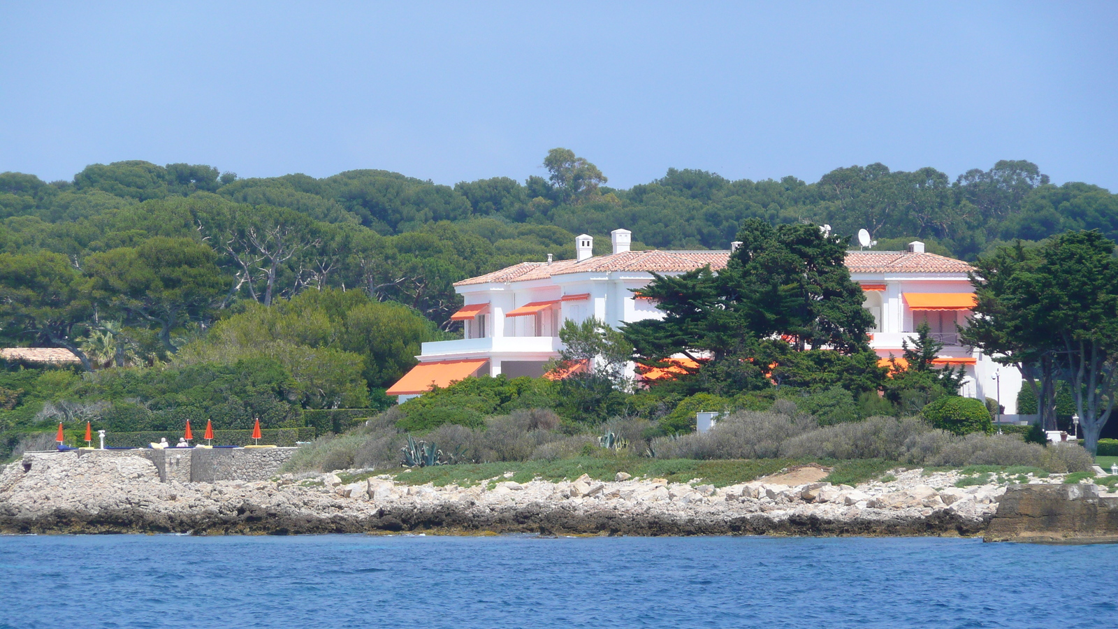 รูปถ่าย ฝรั่งเศส(France) แหลมอ็องตีบ(Cap d'Antibes) แหลมลีแล็ต(Pointe de l'Ilette) 2007-07 19