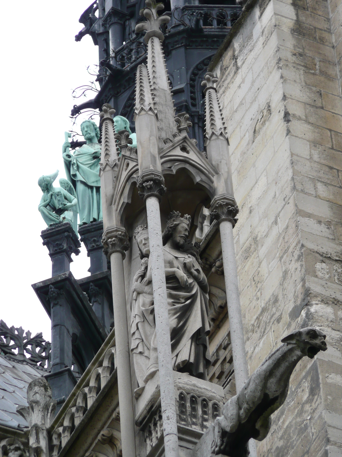 รูปถ่าย ฝรั่งเศส(France) ปารีส(Paris) มหาวิหารน็อทร์-ดาม(Notre Dame) 2007-05 103
