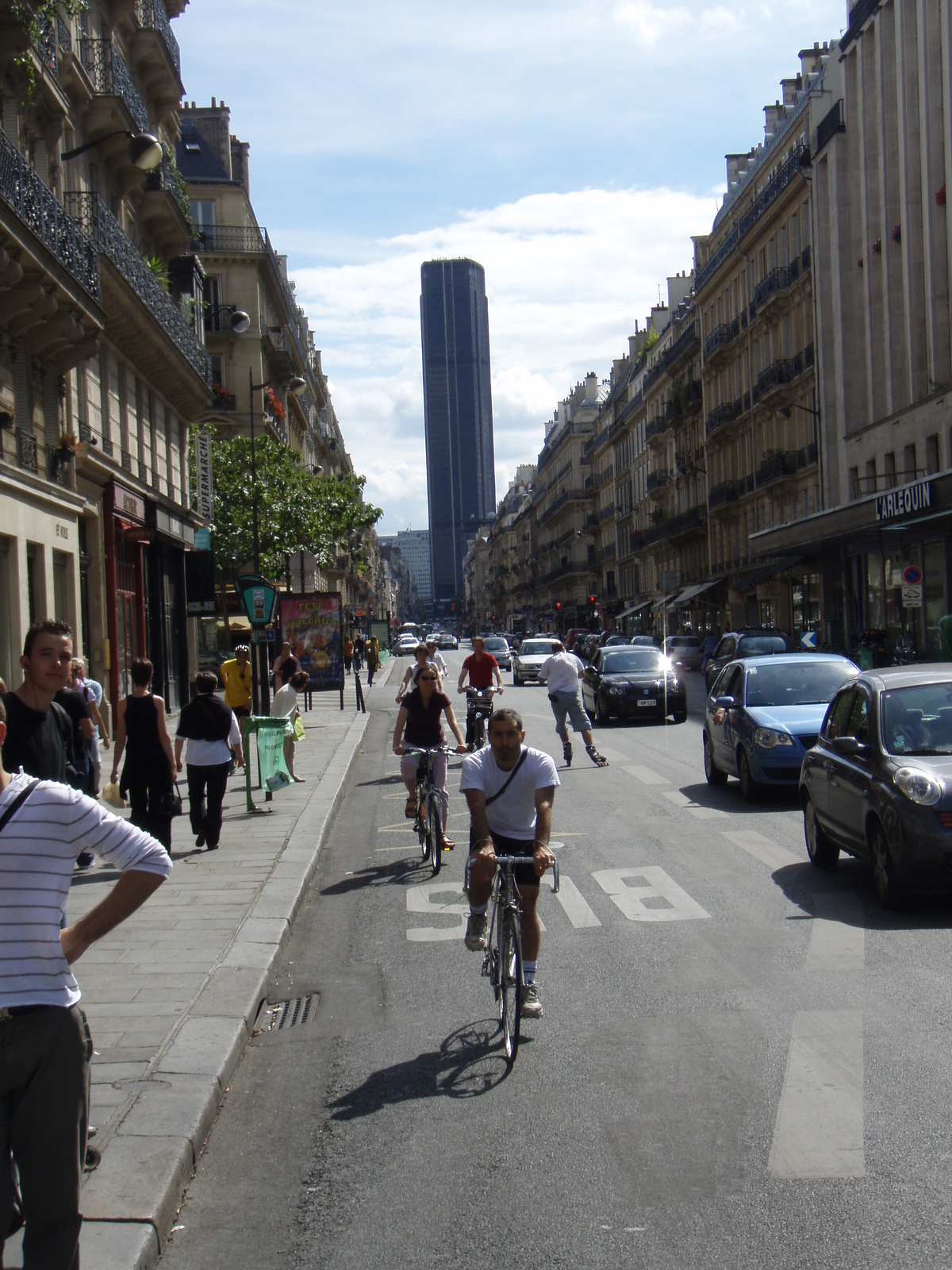 รูปถ่าย ฝรั่งเศส(France) ปารีส(Paris) เล่นสเก็ตในปารีส(Randonnee Roller et Coquillages) 2007-07 95