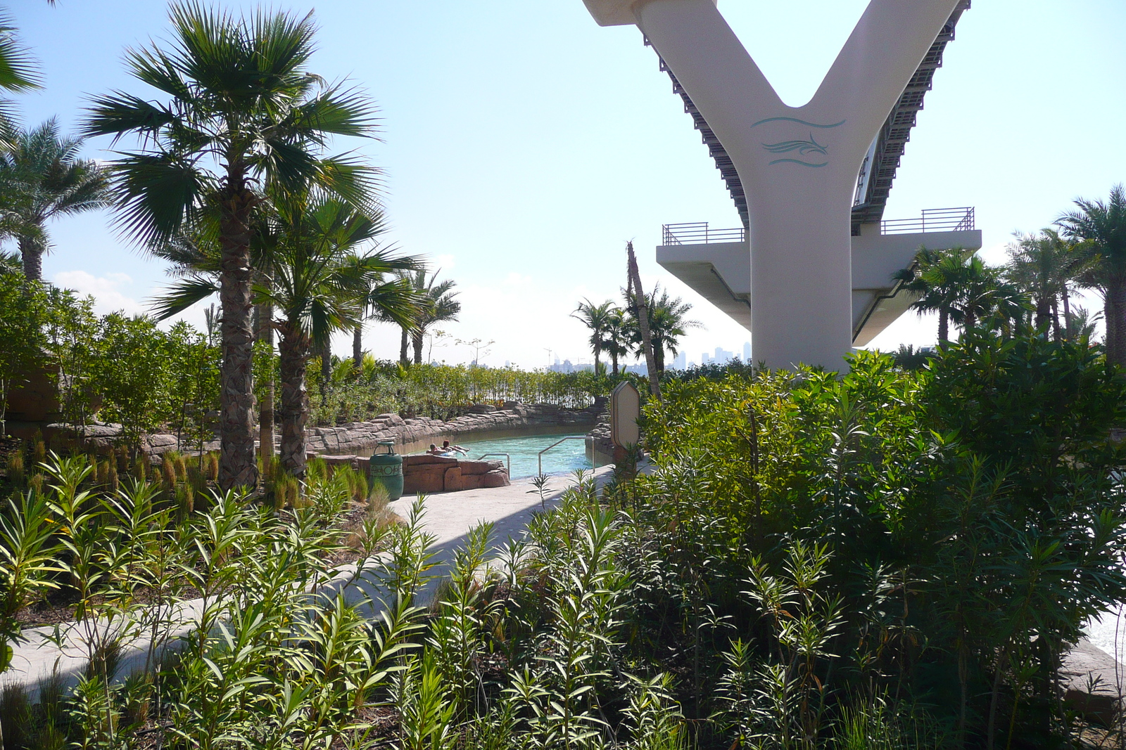 รูปถ่าย สหรัฐอาหรับเอมิเรตส์(United Arab Emirates) ดูไบ(Dubai) สวนน้ำอควาเวนเจอร์ ดูไบ(Dubai Aquaventure) 2009-01 79