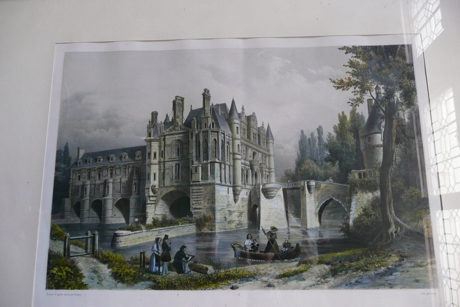 รูปถ่าย ฝรั่งเศส(France) ปราสาทเชอนงโซ(Chenonceau Castle) 2008-04 19