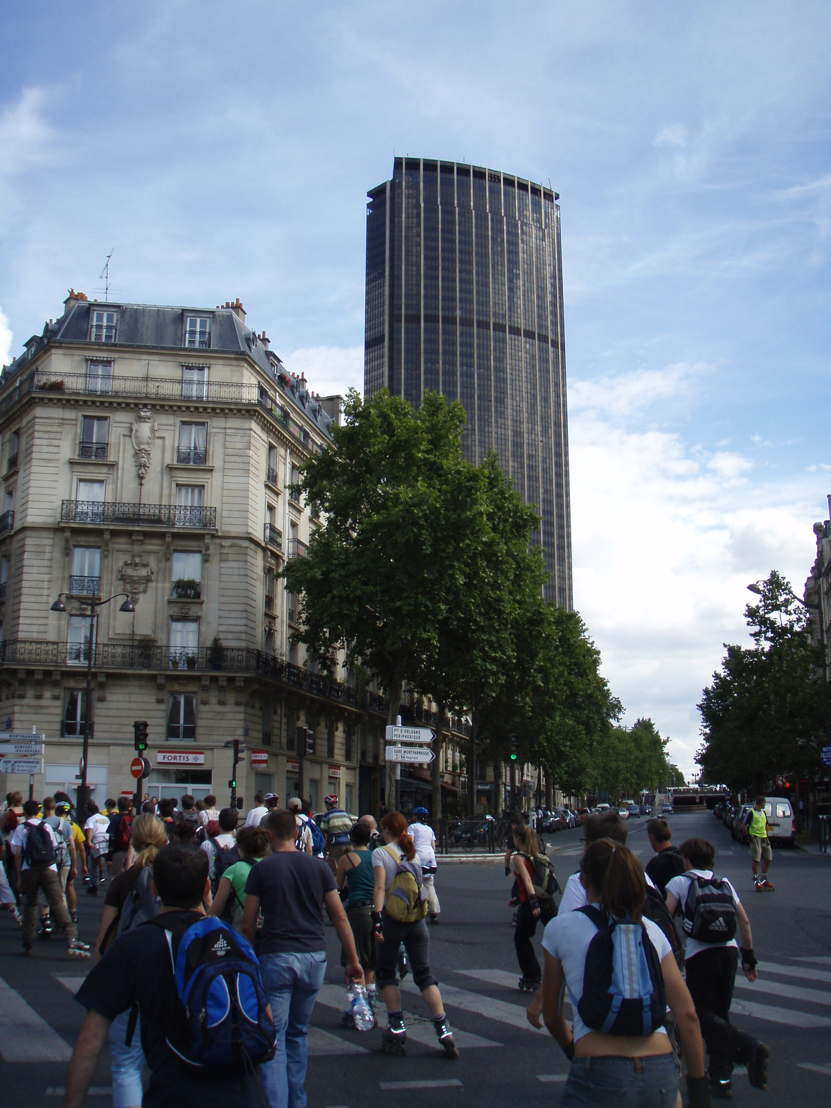 รูปถ่าย ฝรั่งเศส(France) ปารีส(Paris) เล่นสเก็ตในปารีส(Randonnee Roller et Coquillages) 2007-07 54