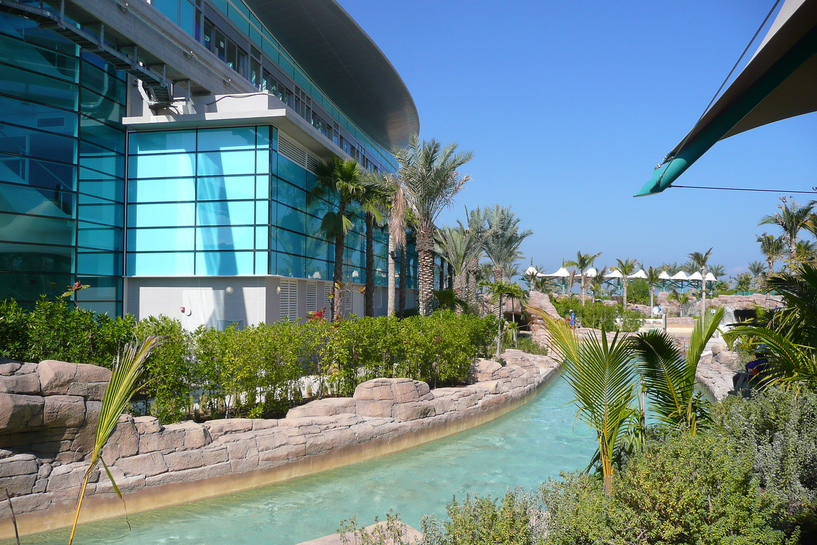 รูปถ่าย สหรัฐอาหรับเอมิเรตส์(United Arab Emirates) ดูไบ(Dubai) สวนน้ำอควาเวนเจอร์ ดูไบ(Dubai Aquaventure) 2009-01 50