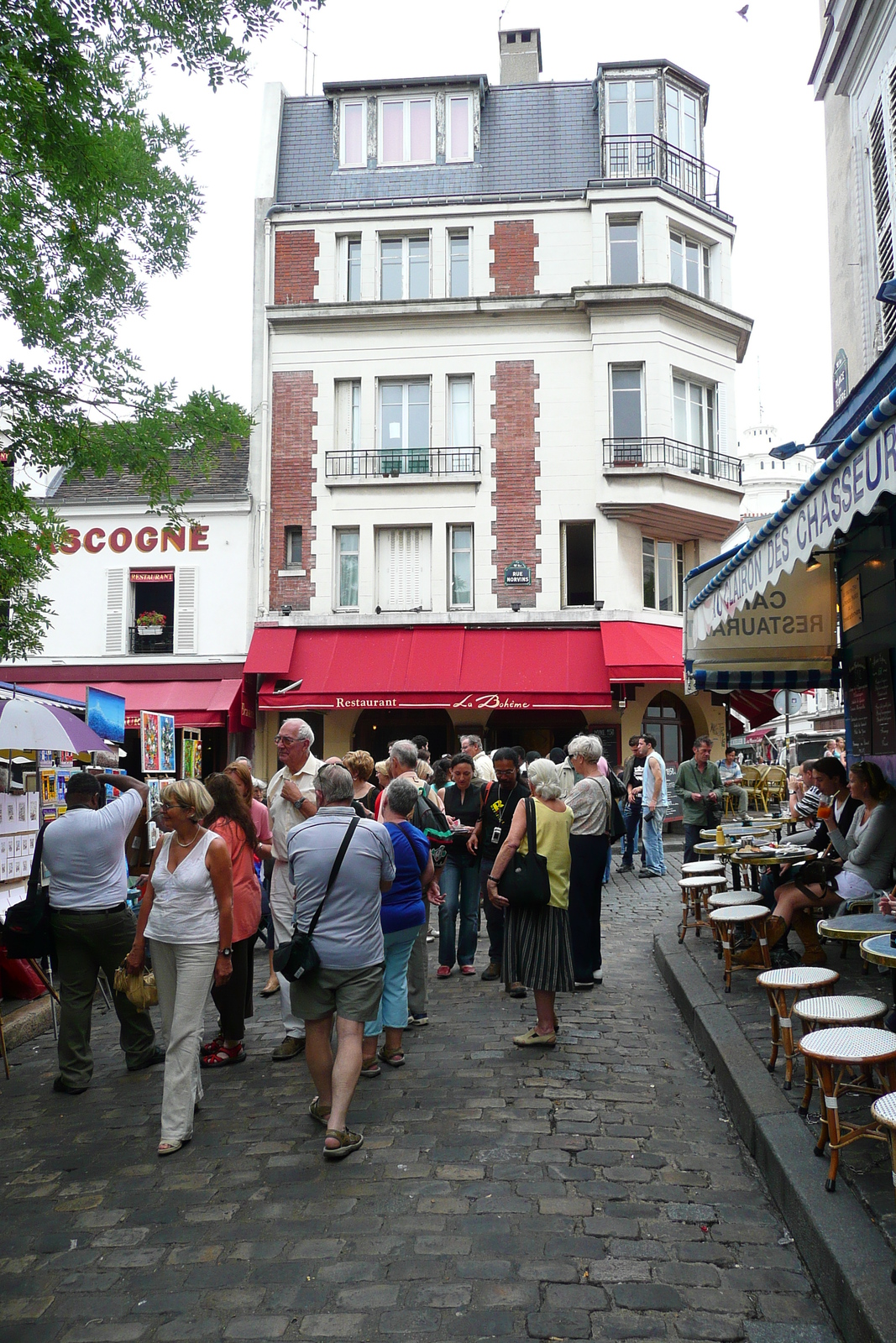 รูปถ่าย ฝรั่งเศส(France) ปารีส(Paris) จัตุรัสแตร์ทร์(Place du Tertre) 2007-06 21