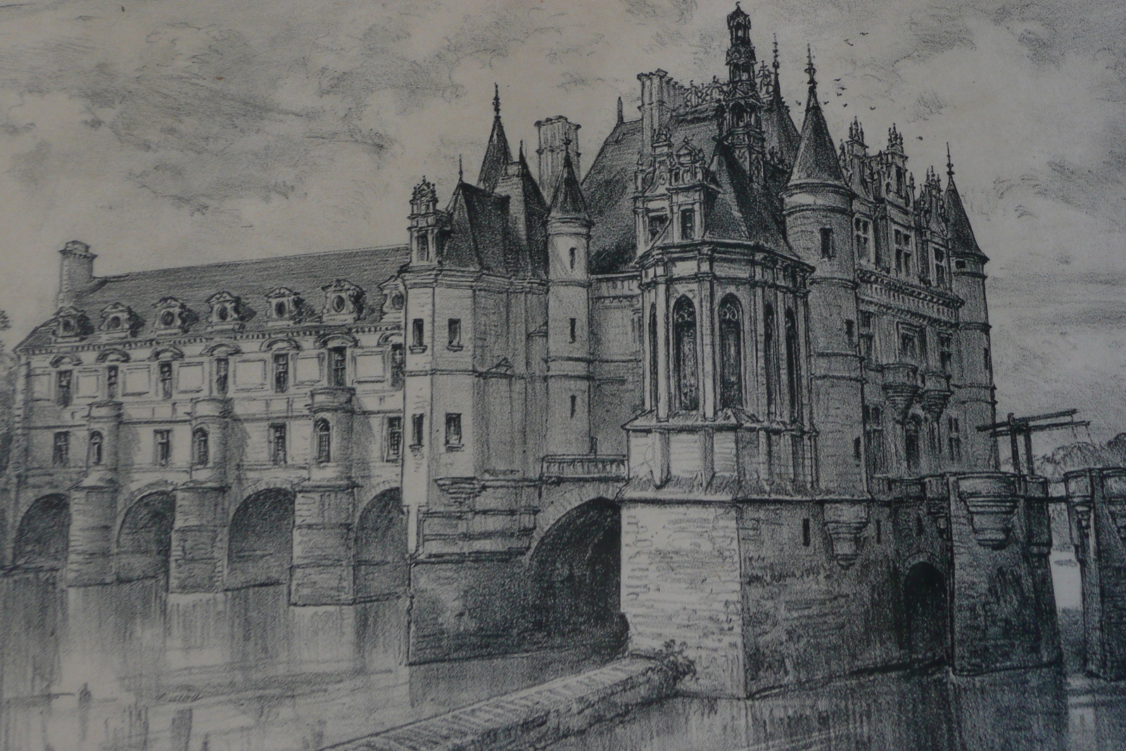 รูปถ่าย ฝรั่งเศส(France) ปราสาทเชอนงโซ(Chenonceau Castle) 2008-04 21