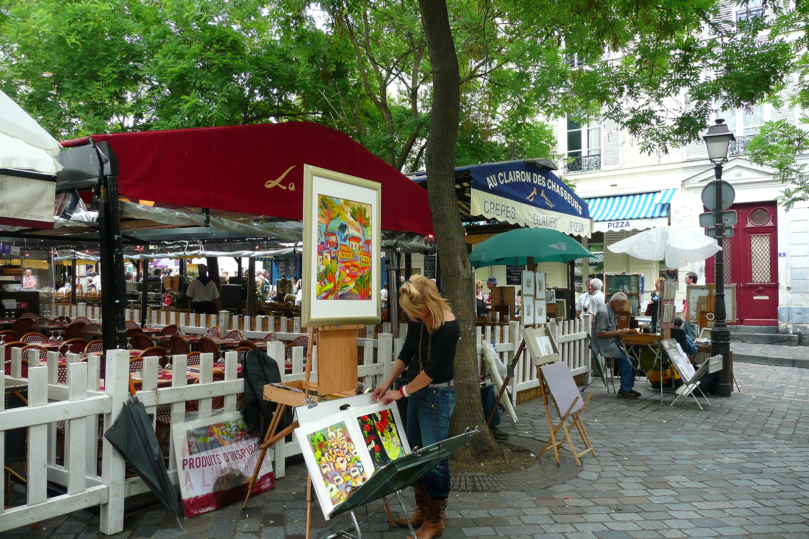 รูปถ่าย ฝรั่งเศส(France) ปารีส(Paris) จัตุรัสแตร์ทร์(Place du Tertre) 2007-06 10