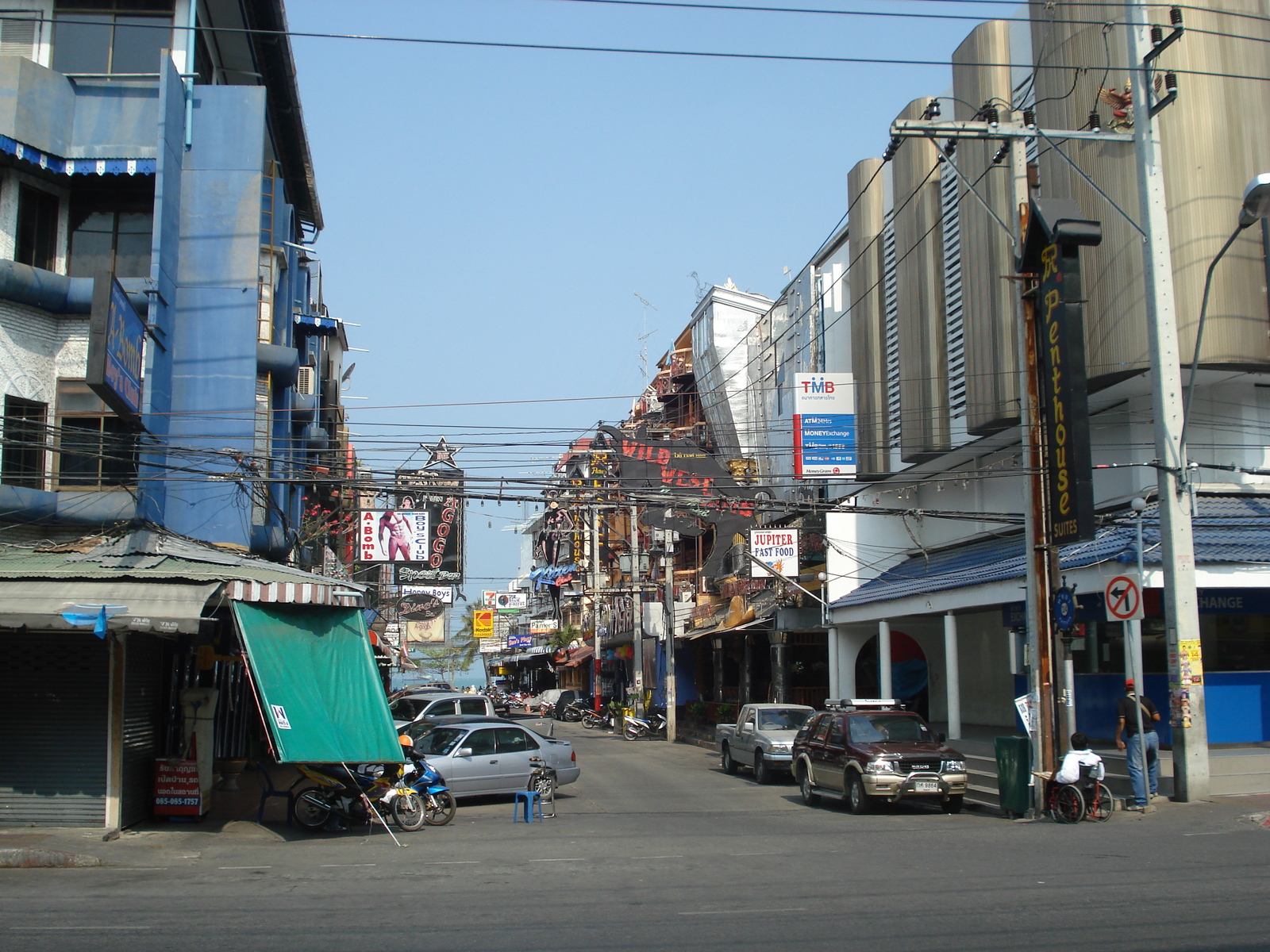 รูปถ่าย ไทย(Thailand) พัทยา(Pattaya) ถนนพัทยาสาย 2(Pattaya 2nd road) 2008-01 3