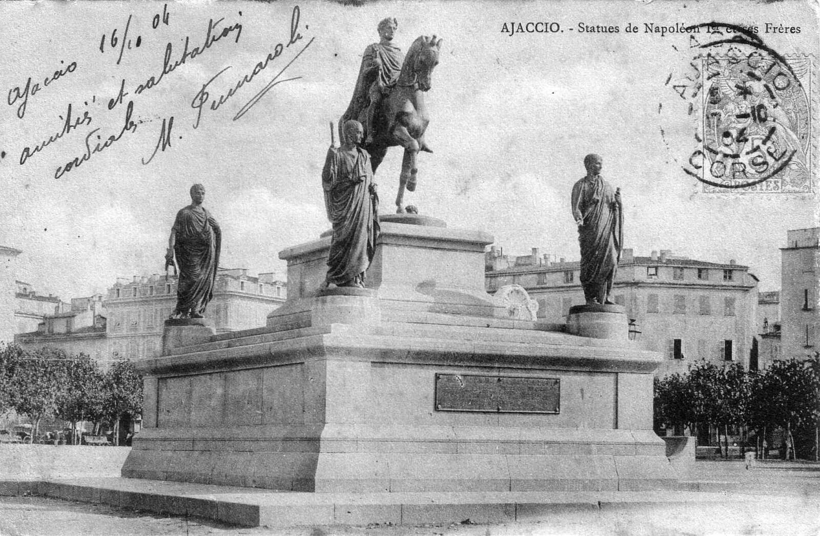 รูปถ่าย ฝรั่งเศส(France) คอร์สิคา(Corsica) โปสการ์ดเก่า(Old Postcards) 1900-01 28