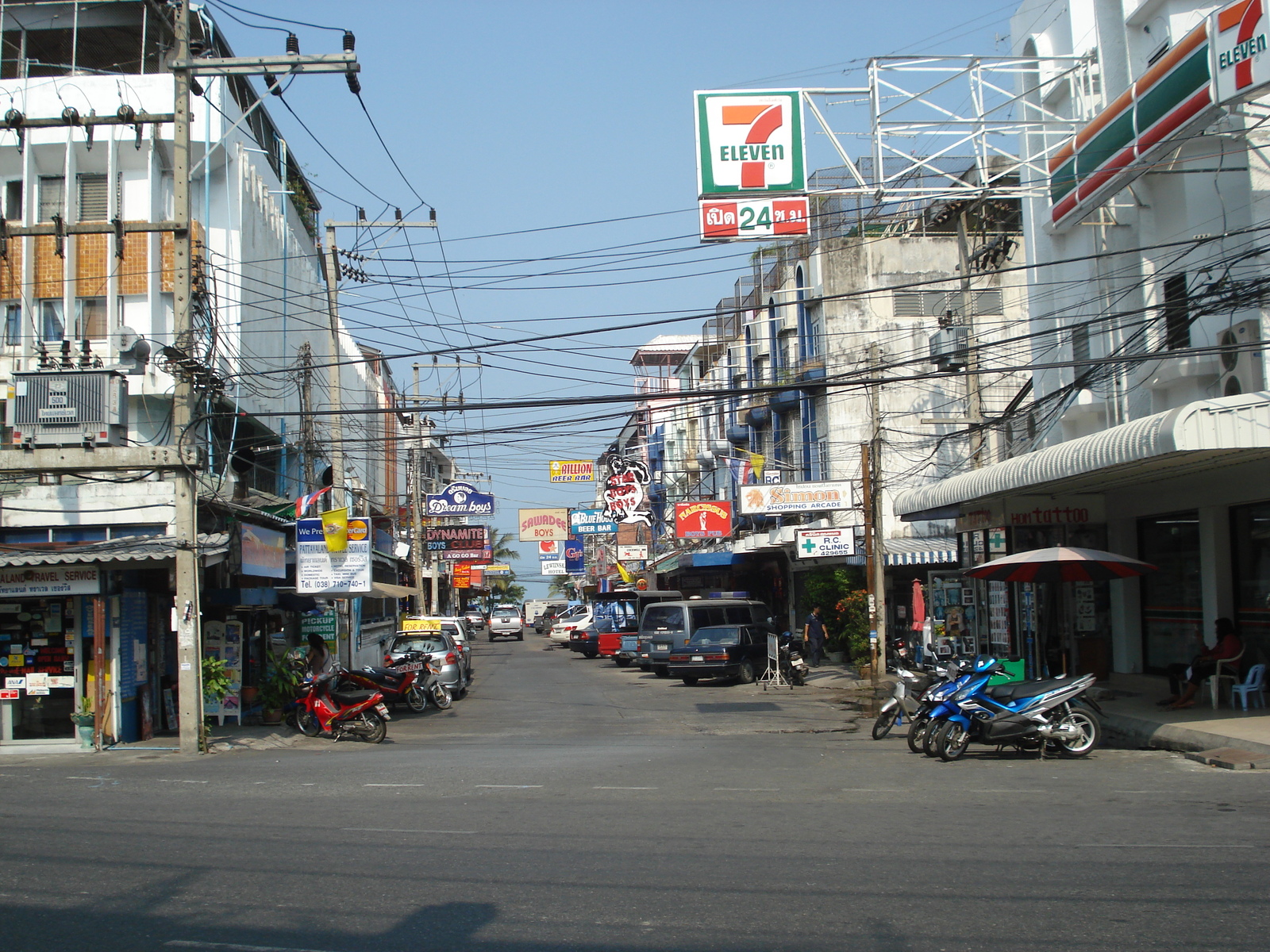 รูปถ่าย ไทย(Thailand) พัทยา(Pattaya) ถนนพัทยาสาย 2(Pattaya 2nd road) 2008-01 40
