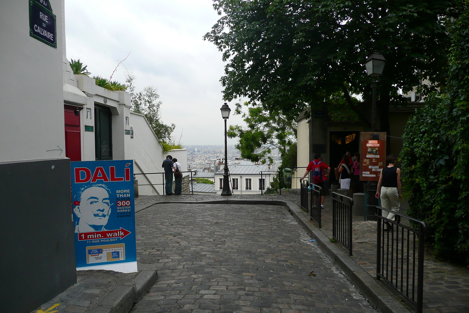รูปถ่าย ฝรั่งเศส(France) ปารีส(Paris) จัตุรัสแตร์ทร์(Place du Tertre) 2007-06 4