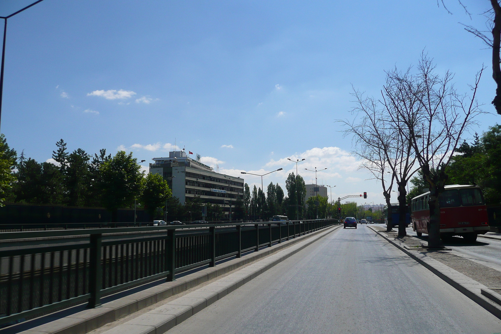 รูปถ่าย ตุรกี(Turkey) อังการา(Ankara) ถนนจากบิลเคนต์ไปอังการา(Bilkent to Ankara road) 2008-07 1