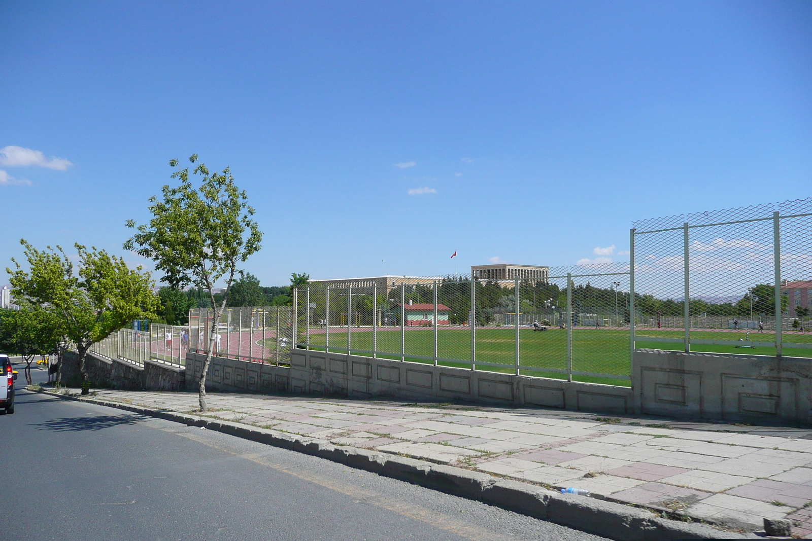 รูปถ่าย ตุรกี(Turkey) อังการา(Ankara) ถนนจากบิลเคนต์ไปอังการา(Bilkent to Ankara road) 2008-07 20