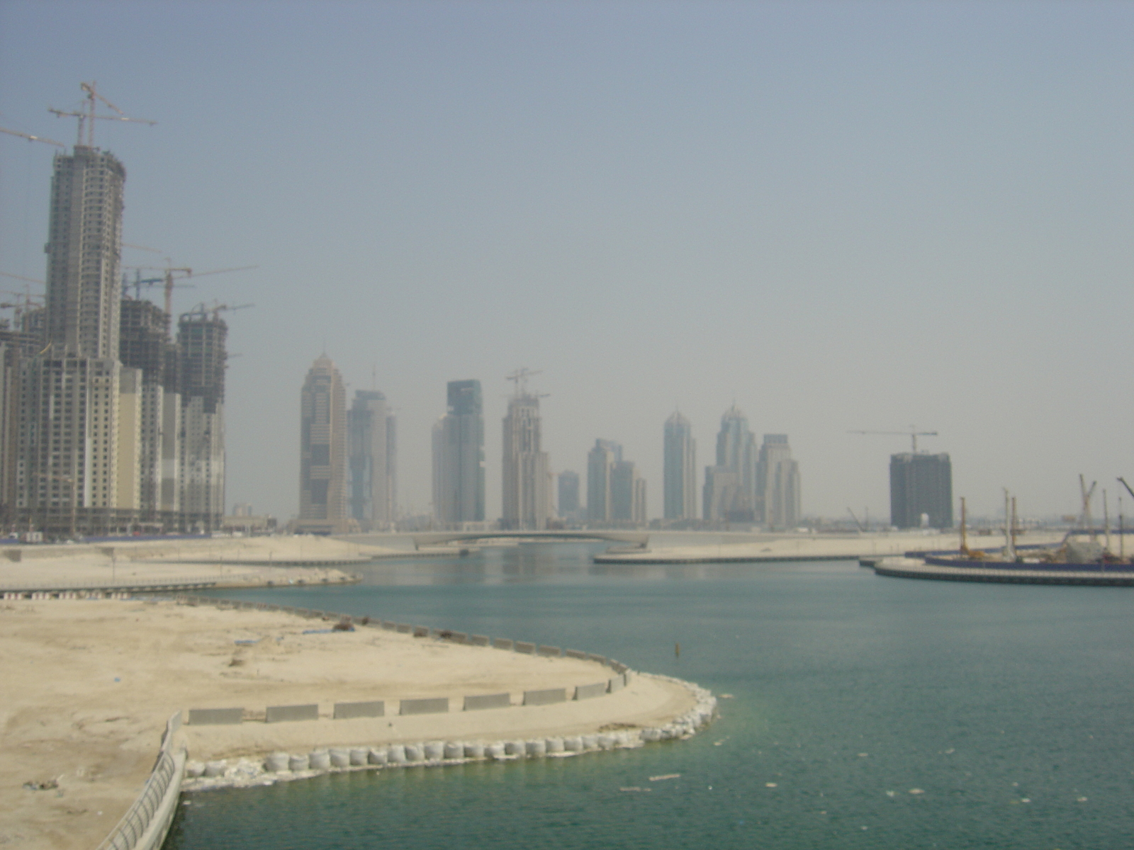 รูปถ่าย สหรัฐอาหรับเอมิเรตส์(United Arab Emirates) ดูไบ(Dubai) หาดจุมัยเราะห์(Jumeirah Beach) 2005-09 11