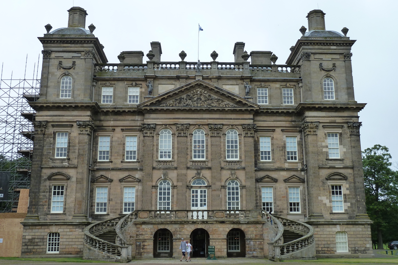 รูปถ่าย อังกฤษ(United Kingdom) สกอตแลนด์(Scotland) แบนฟ์(Banff) คฤหาสน์ดัฟฟ์(Duff House) 2011-07 12