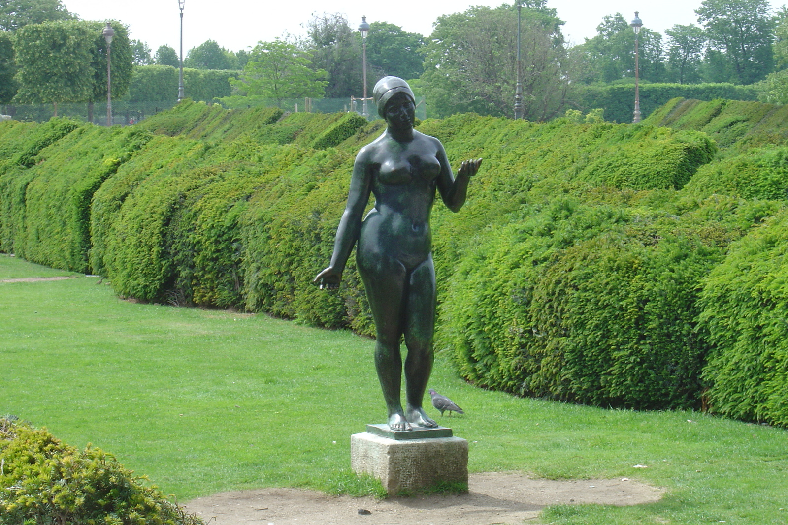 รูปถ่าย ฝรั่งเศส(France) ปารีส(Paris) สวนการูแซลแห่งลูฟวร์(Louvre Carrousel Garden) 2007-05 19