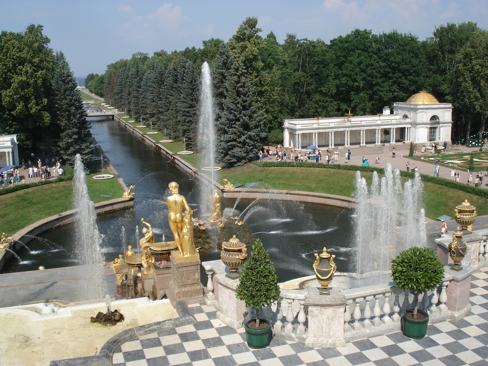 รูปถ่าย รัสเซีย(Russia) เปโทรดโวเรทส์(Petrodvorets) 2006-07 36